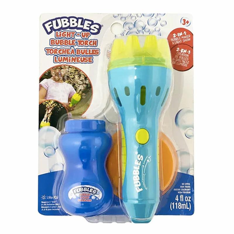 Fubbles Light Up Bubble Torch  |  Outdoor Toys Active & Outdoors Outdoor Toys