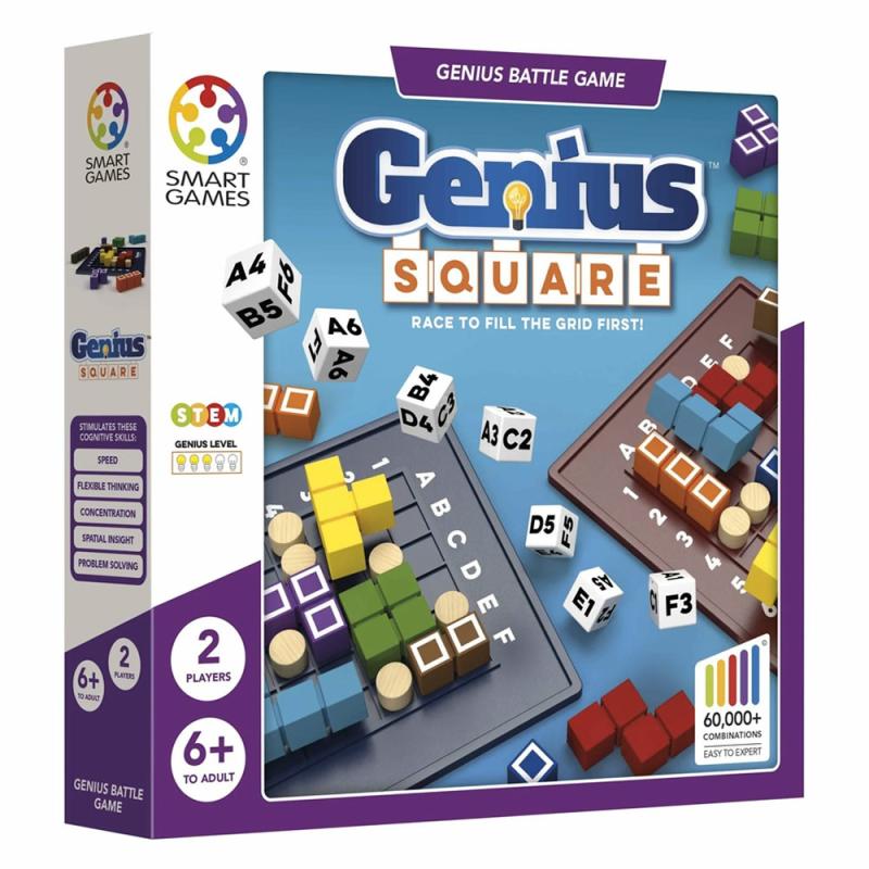 Genius Square New  |  Logic Games Games Logic Games