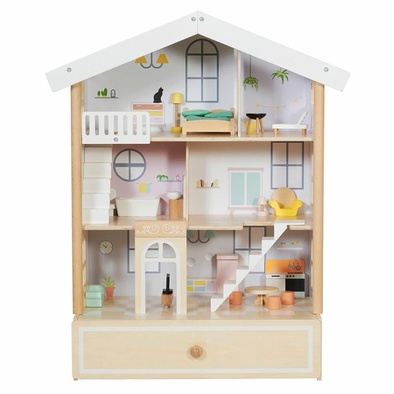 Happy Villa Dollhouse  |  Small Dolls Dolls & Playsets Small Dolls