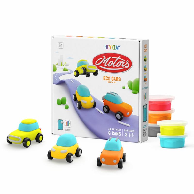 Hey Clay Eco Cars  |  Art Kits Art Kits Art Kits