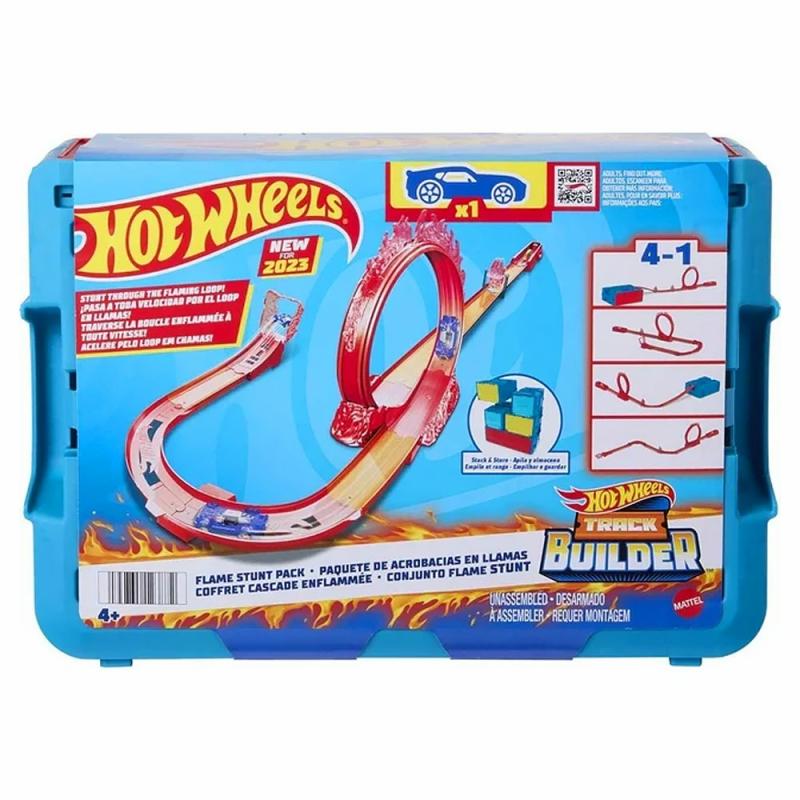 Hot Wheels Track Builder Flame Stunt Box  |  Cars & Trucks Cars & Trucks Cars & Trucks