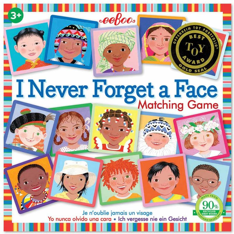 I Never Forget A Face Matching Game  |  Board Games Board Games Board Games