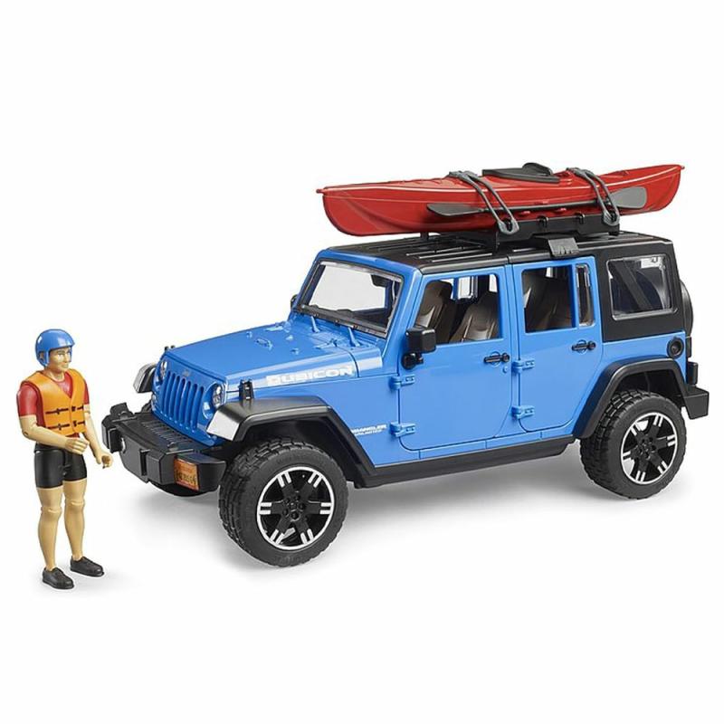 Jeep Wrangler Rubicon With Kayak And Figure  |  Cars & Trucks Cars & Trucks Cars & Trucks