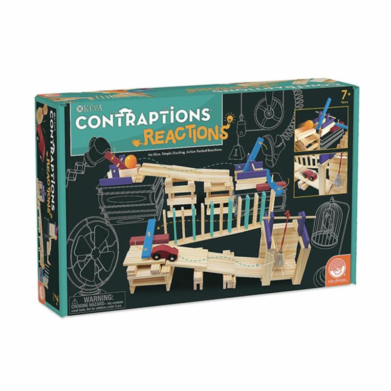 Keva Contraptions Reactions  |  Building Kits Building & Construction Building Kits