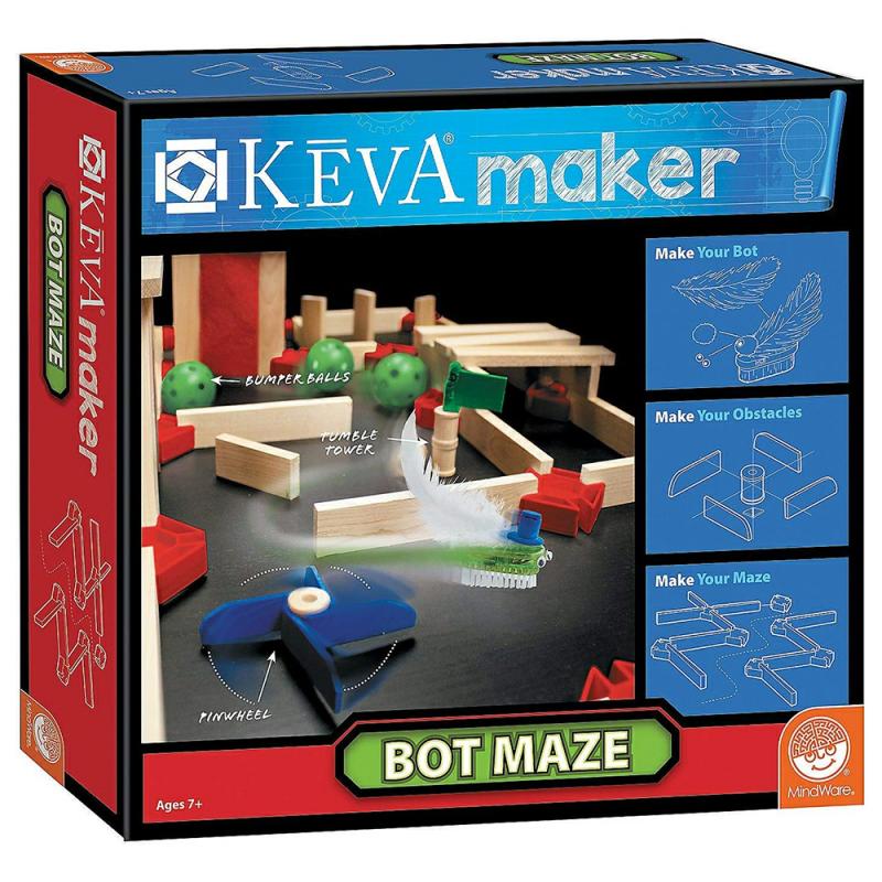 Keva Maker Bot Maze  |  Preschool Builders Building & Construction Building Kits