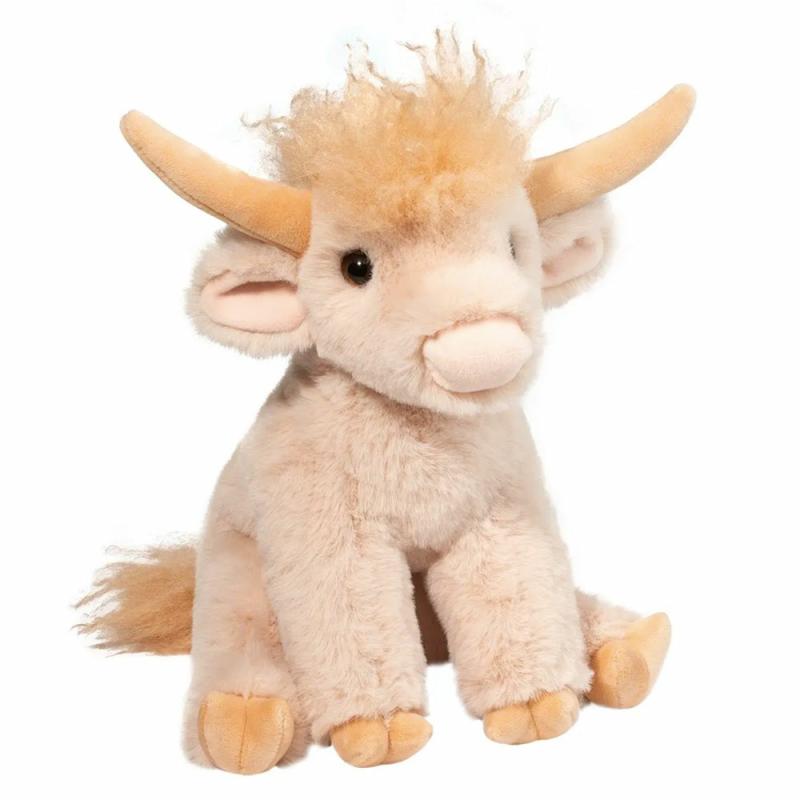 Laddie Cream Highland Cow Soft  |  Stuffed Animals Plush & Soft Toys Stuffed Animals