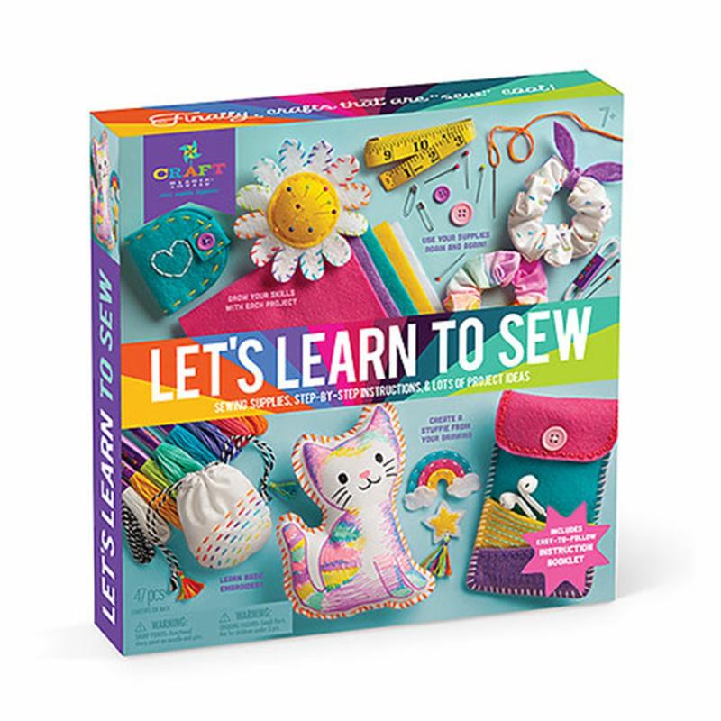 Let’s Learn To Sew  |  Fabric & Fiber Arts & Crafts Fabric & Fiber