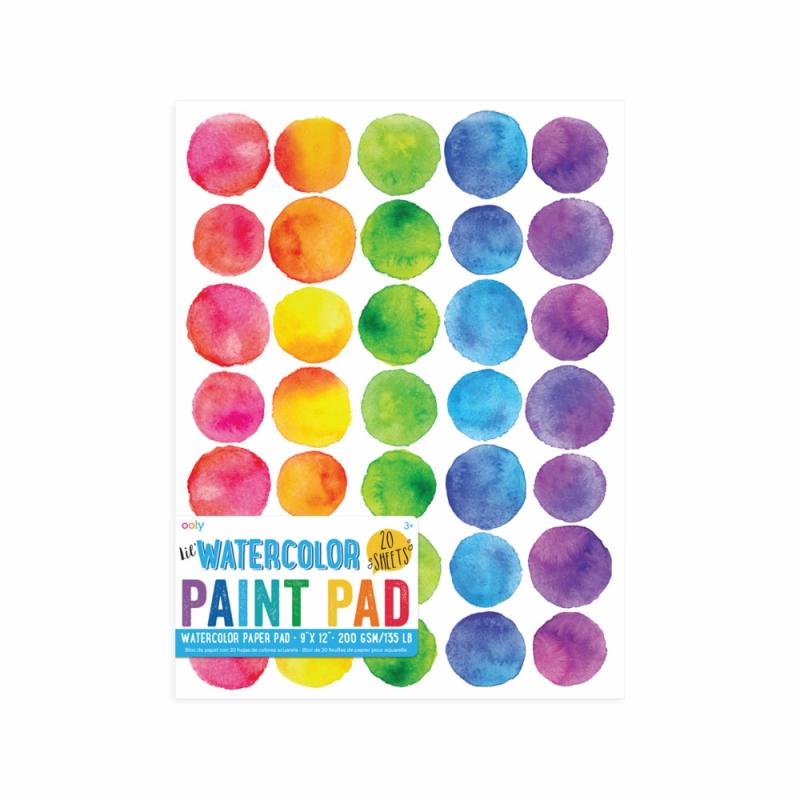 Lil Watercolor Paint Pad  |  Art Supplies Art Supplies Art Supplies