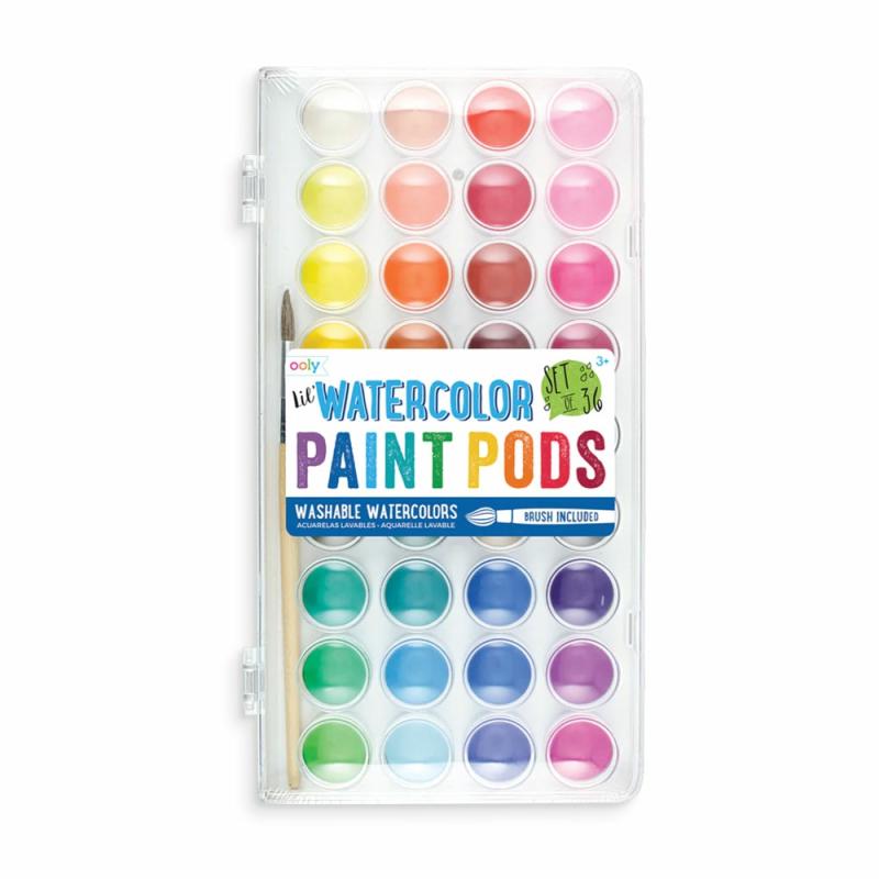 Lil’ Watercolor Paint Pods  |  Art Supplies Art Supplies Art Supplies