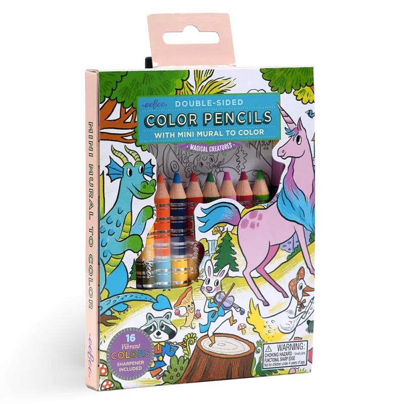 Magical Creatures Pencil And Coloring Mural  |  Art Kits Art Kits Art Kits