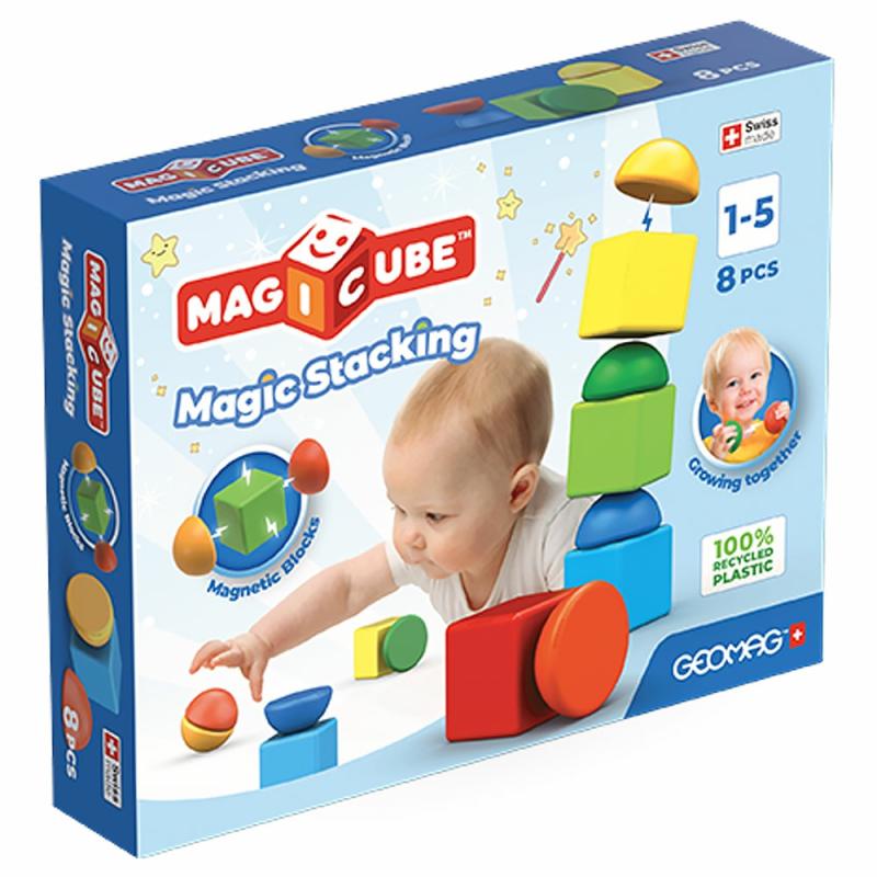 Magicube Stacking 8 Pc Set  |  Building Building & Construction Building