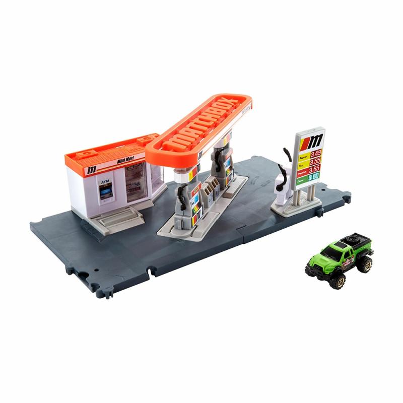 Matchbox Action Drivers Fuel Station Playset  |  Cars & Trucks Cars & Trucks Cars & Trucks