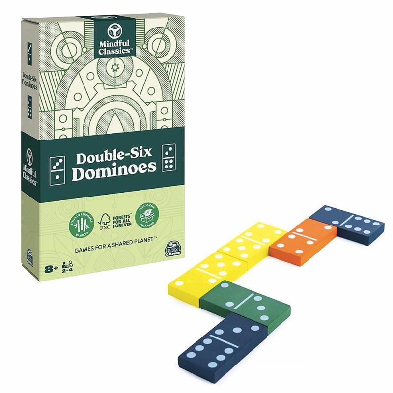 Mindful Classics Double Six Dominoes  |  Other Games Games Other Games