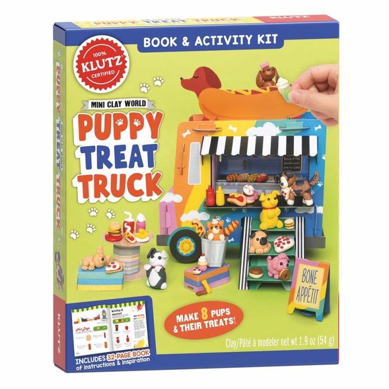 Mini Clay World Puppy Treat Truck  |  Handicrafts Arts & Crafts Handicrafts