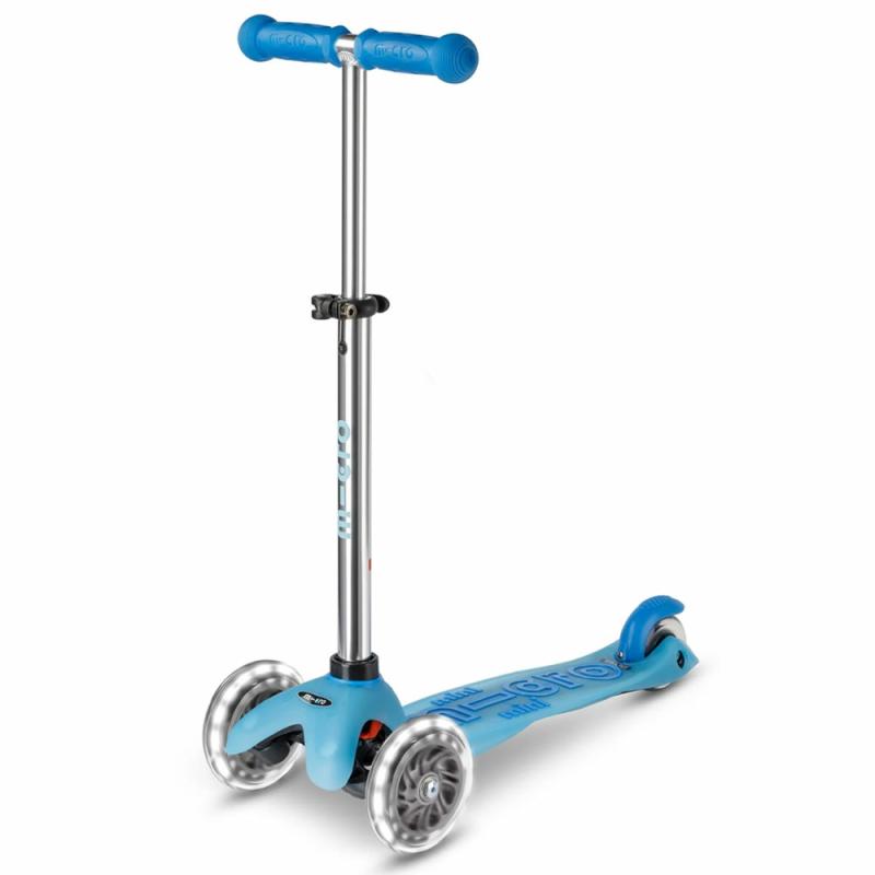 Mini Glow Plus Arctic Blue Scooter Led  |  Scooters Active & Outdoors Scooters