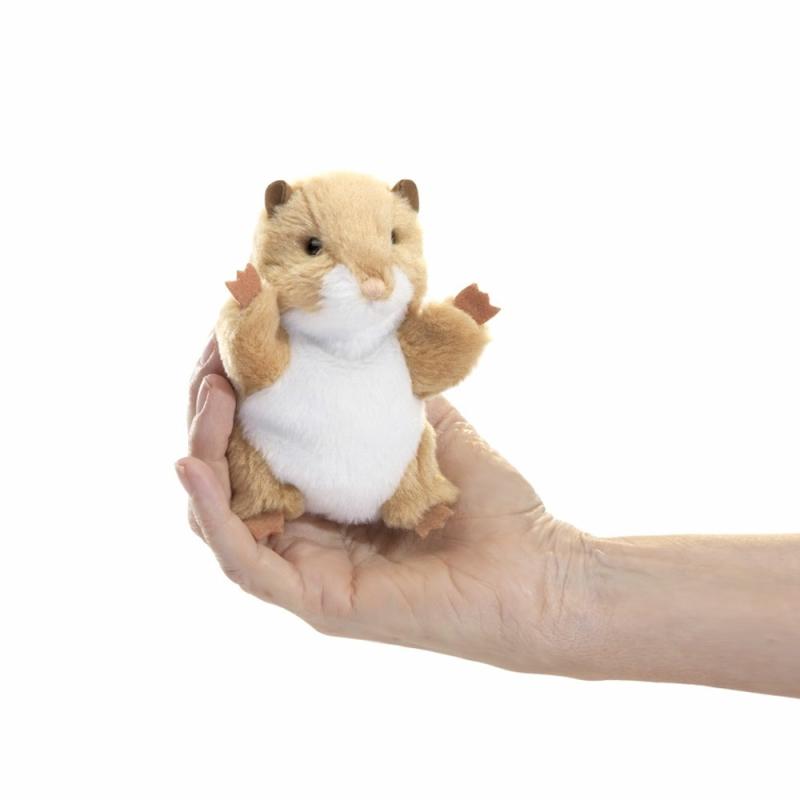 Mini Hamster Finger Puppet  |  Puppets Plush & Soft Toys Puppets