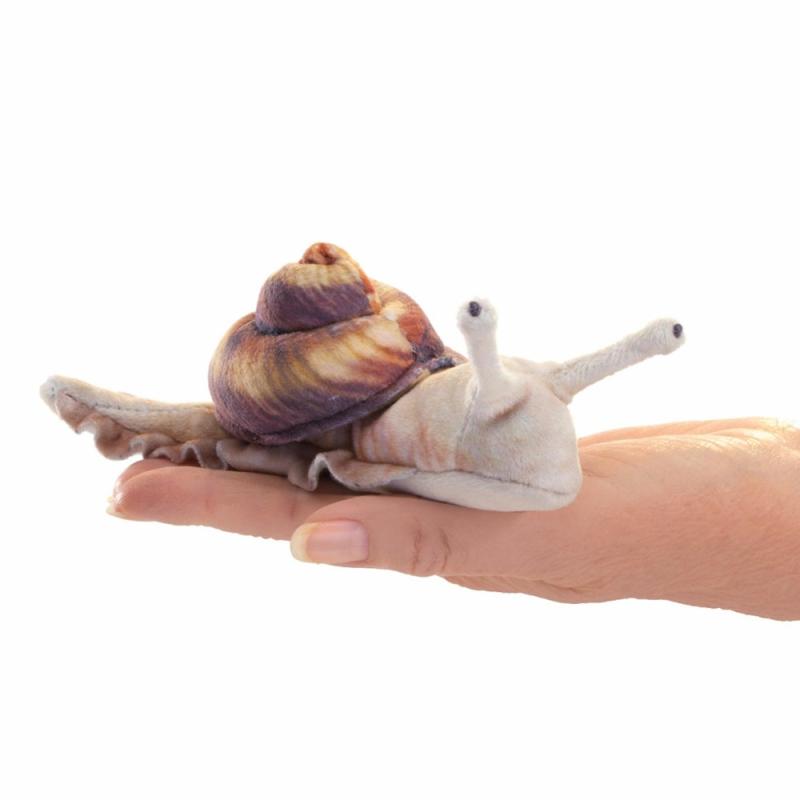 Mini Snail Finger Puppet  |  Puppets Plush & Soft Toys Puppets