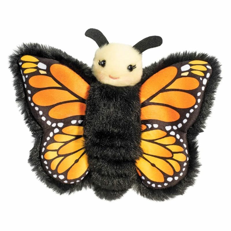 Monarch Mini Butterfly Puppet  |  Stuffed Animals Plush & Soft Toys Stuffed Animals