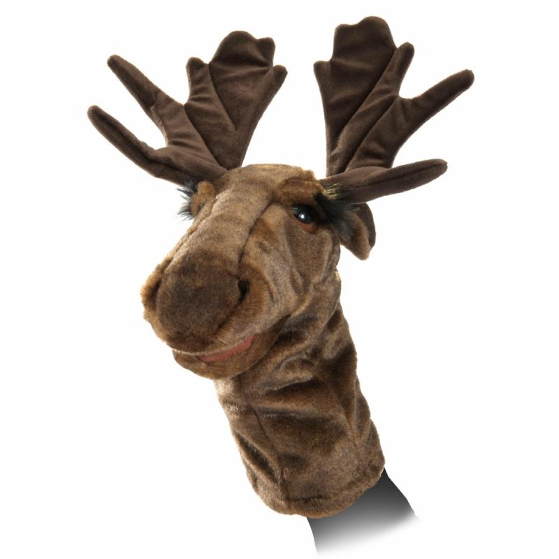 Moose Stage Puppet  |  Puppets Plush & Soft Toys Puppets