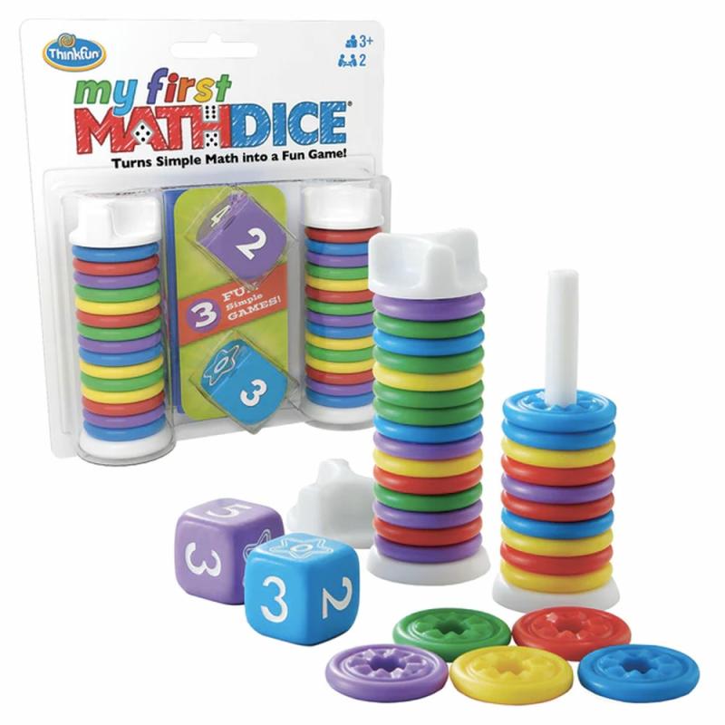 My First Math Dice  |  Skill Building School Skill Building