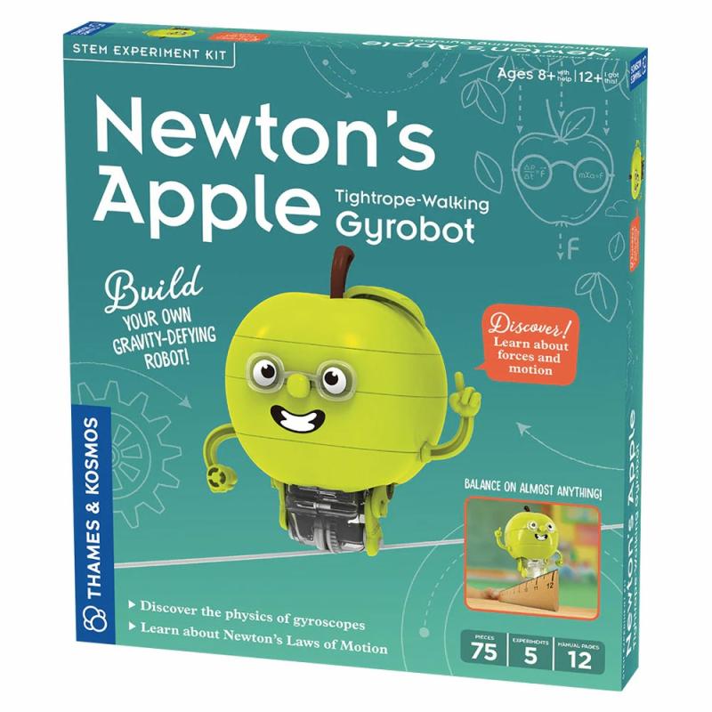 Newton’s Apple Tightrope-Walking Gyrobot  |  Electronics & Robotics Electronics & Robotics Electronics & Robotics