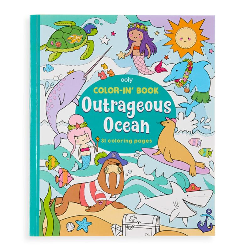 Outrageous Ocean Coloring Book  |  Art Kits Art Kits Art Kits