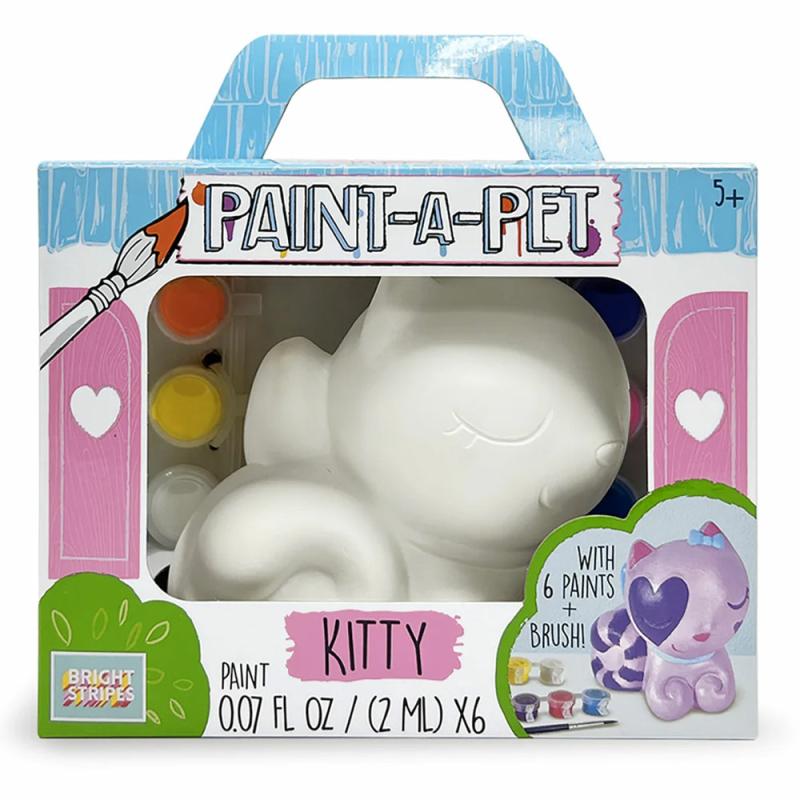 Paint A Pet Kitty  |  Handicrafts Arts & Crafts Handicrafts