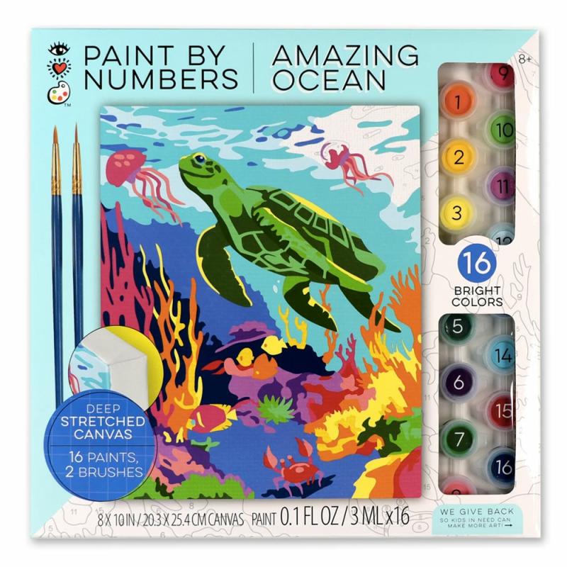 Paint By Numbers Ocean  |  Art Kits Art Kits Art Kits