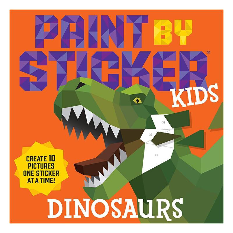 Paint By Sticker Dinosaurs  |  Skill Building School Skill Building