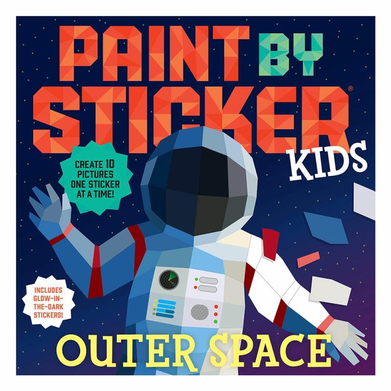 Paint By Sticker Outer Space  |  Skill Building School Skill Building