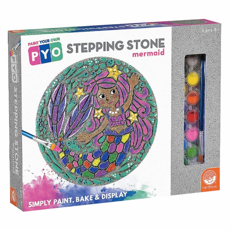 Paint Your Own Stepping Stone Mermaid  |  Handicrafts Arts & Crafts Handicrafts