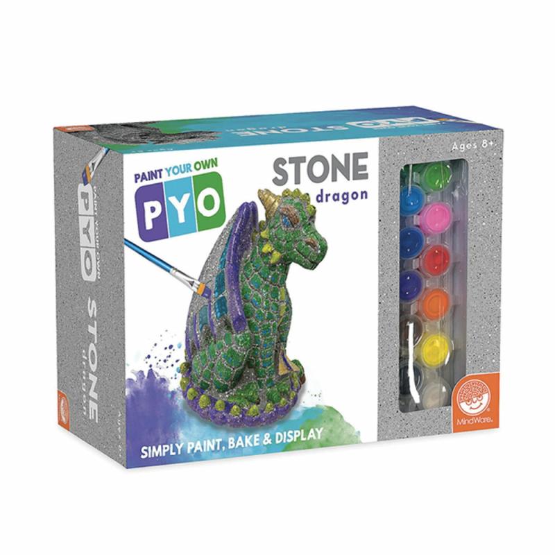 Paint Your Own Stone Dragon  |  Art Kits Art Kits Art Kits