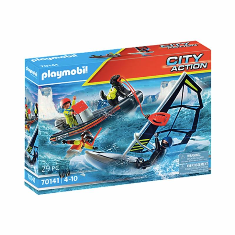 Playmobil Water Rescue With Dog  |  Imaginative Playsets Dolls & Playsets Imaginative Playsets