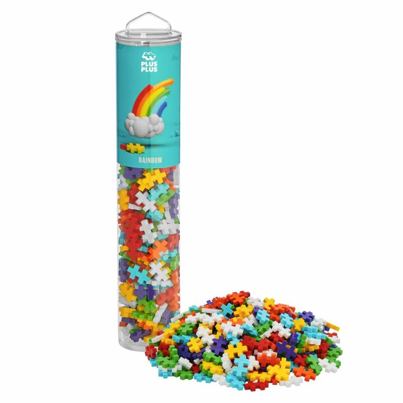 Plus Plus Rainbow Mix Tube 240 Pc  |  Building Kits Building & Construction Building Kits