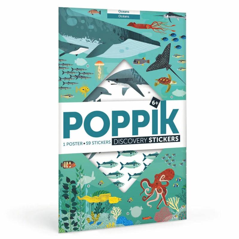 Poppik Oceans Discovery Poster  |  Skill Building School Skill Building