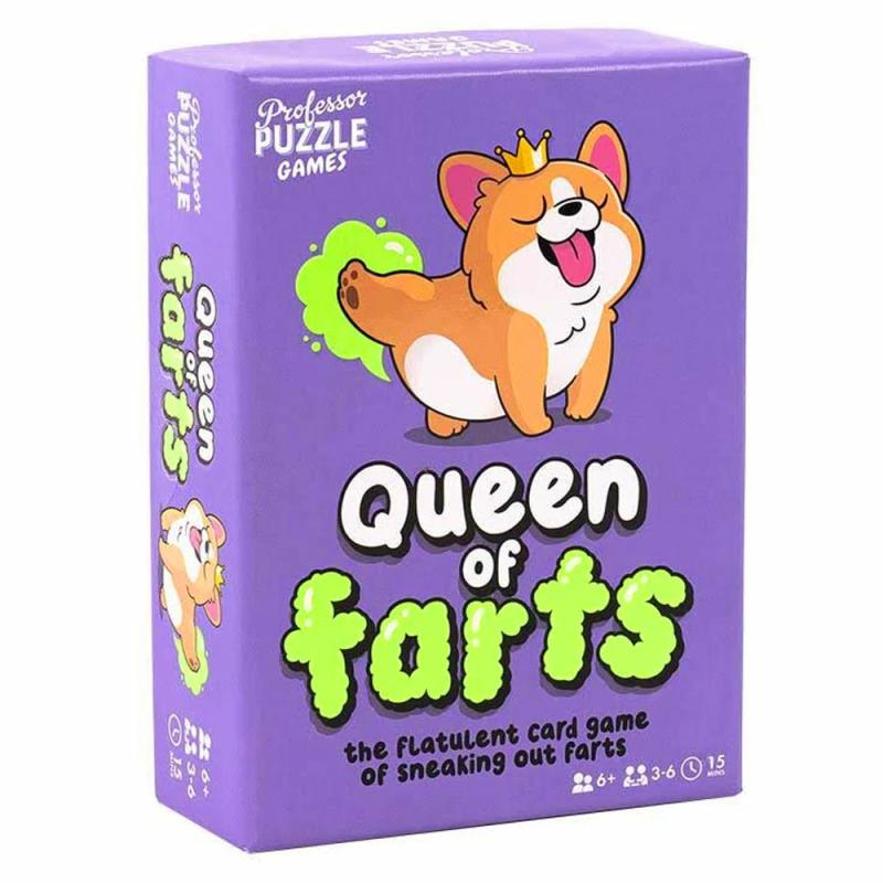 Queen Of Farts Game  |  Card Games Card Games Card Games