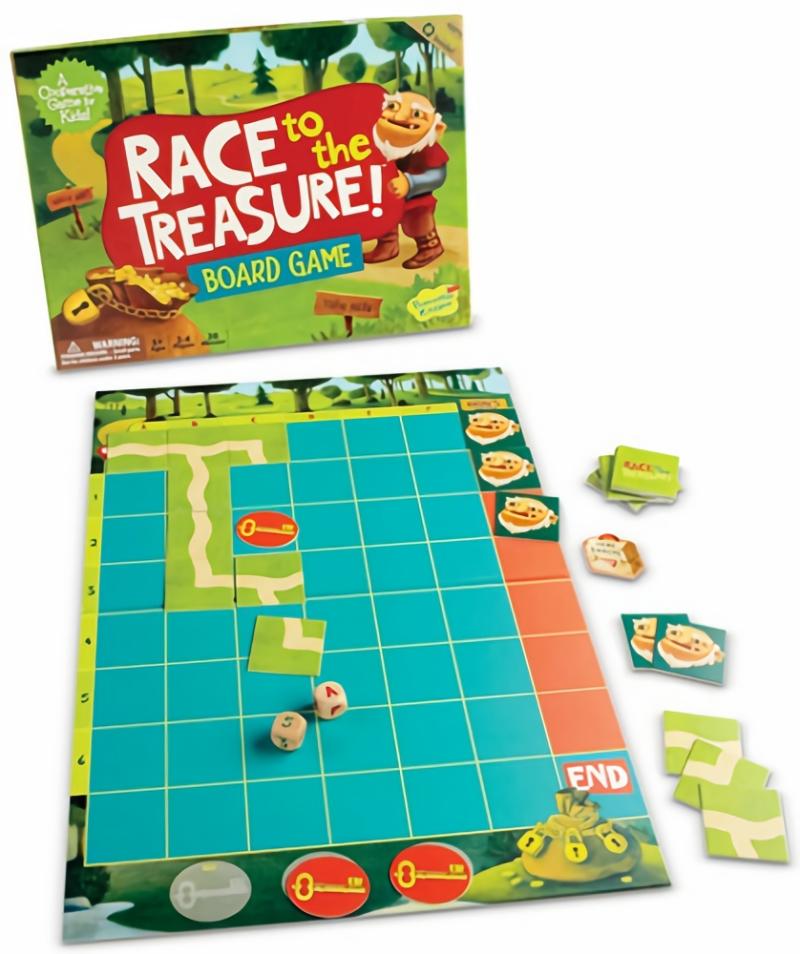 Race To The Treasure  |  Board Games Board Games Board Games