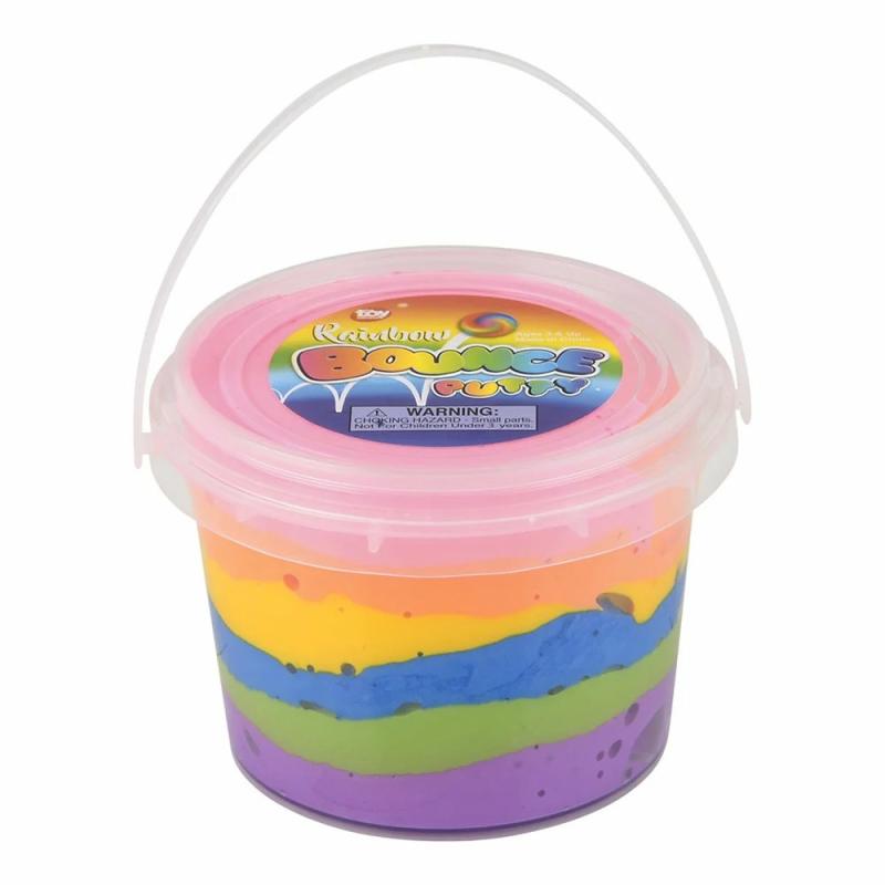 Rainbow Bouncing Putty  |  Trinkets & Treasures Cubby Trinkets & Treasures