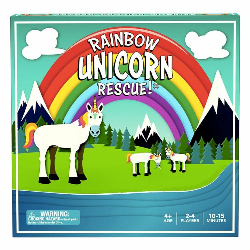 Rainbow Unicorn Rescue Game  |  Board Games Board Games Board Games