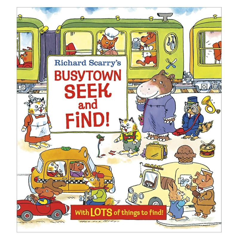 Richard Scarry’s Busytown Seek And Find!  |  Board Books Board Books Board Books