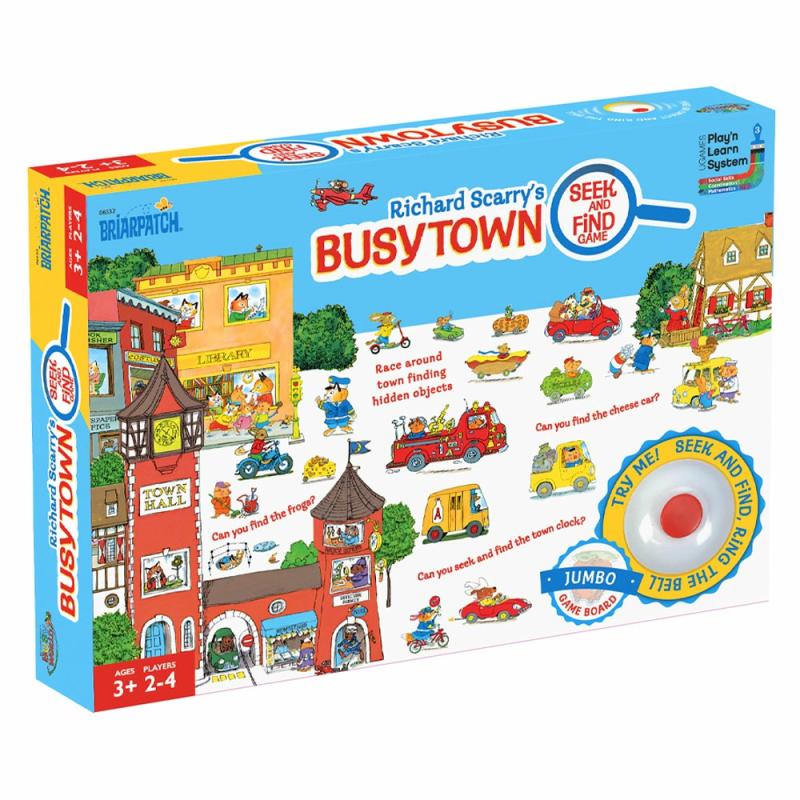 Richard Scarry’s Busytown Seek And Find Game  |  Board Games Board Games Board Games