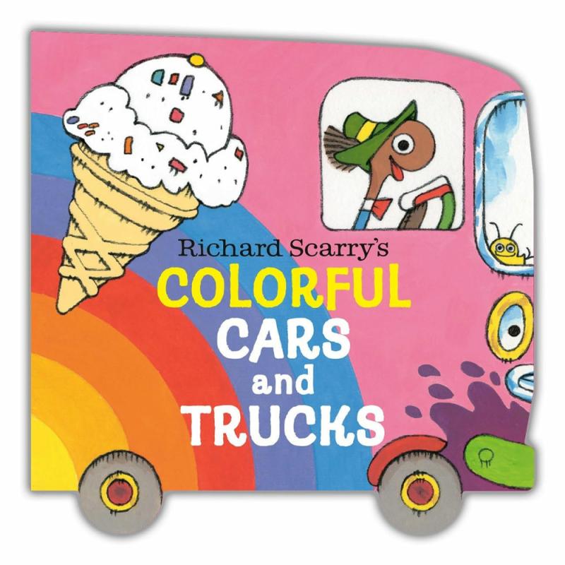 Richard Scarry’s Colorful Cars And Trucks  |  Board Books Board Books Board Books