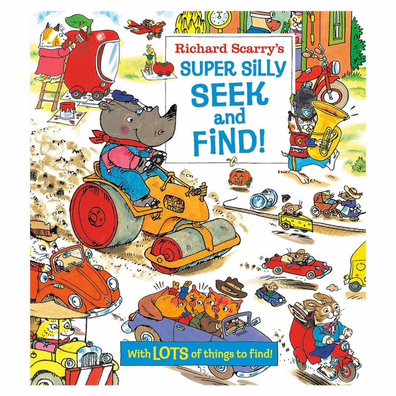 Richard Scarry’s Super Silly Seek And Find!  |  Board Books Board Books Board Books