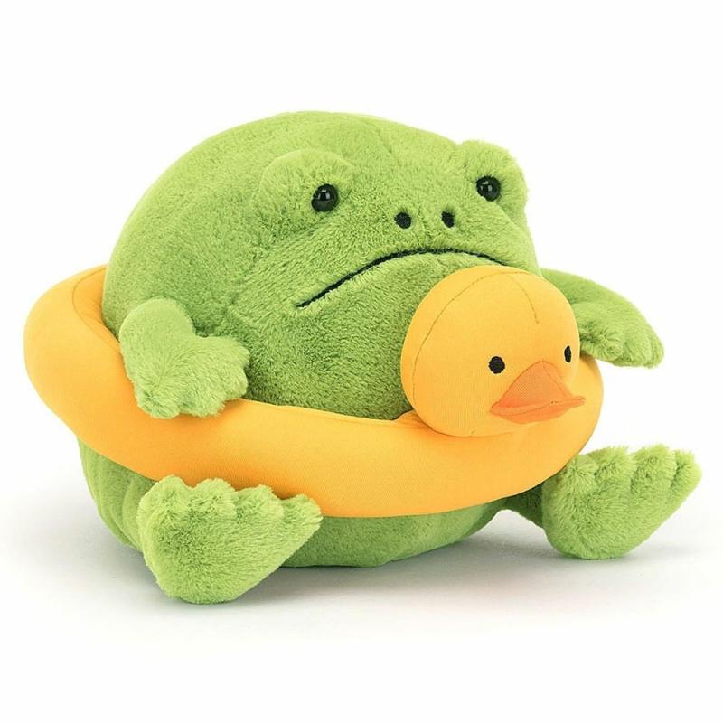 Ricky Rain Frog Rubber Ring  |  Stuffed Animals Plush & Soft Toys Stuffed Animals