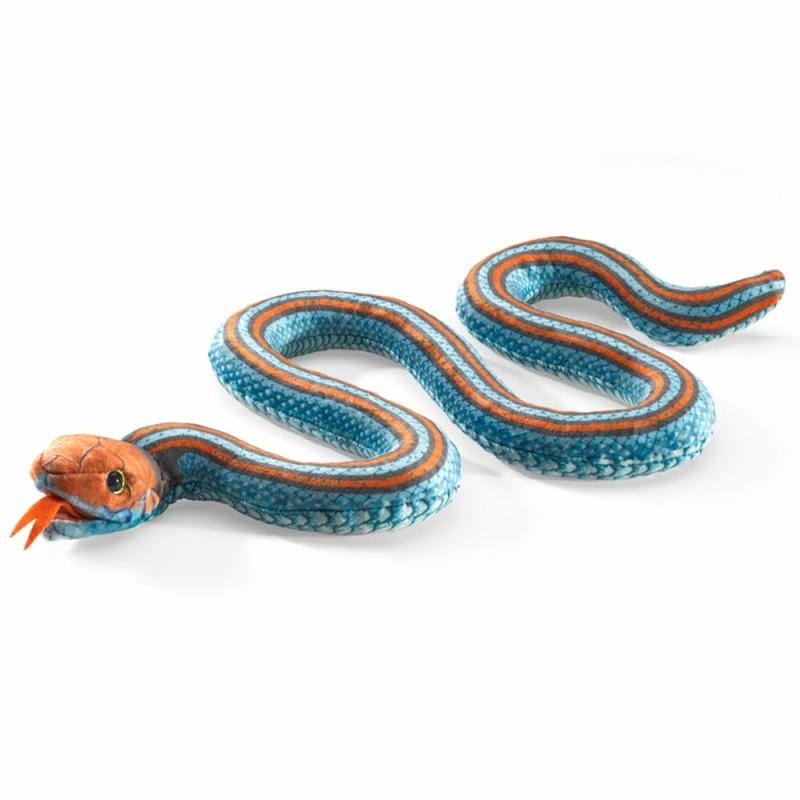 San Francisco Garter Snake Puppet  |  Puppets Plush & Soft Toys Puppets