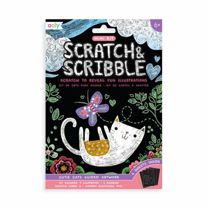 Scratch And Scribble Mini Cutie Cats  |  Paper Crafts Arts & Crafts Paper Crafts