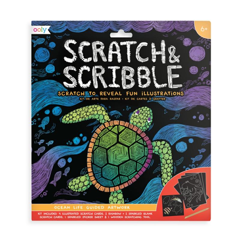 Scratch And Scribble Ocean Life  |  Paper Crafts Arts & Crafts Paper Crafts