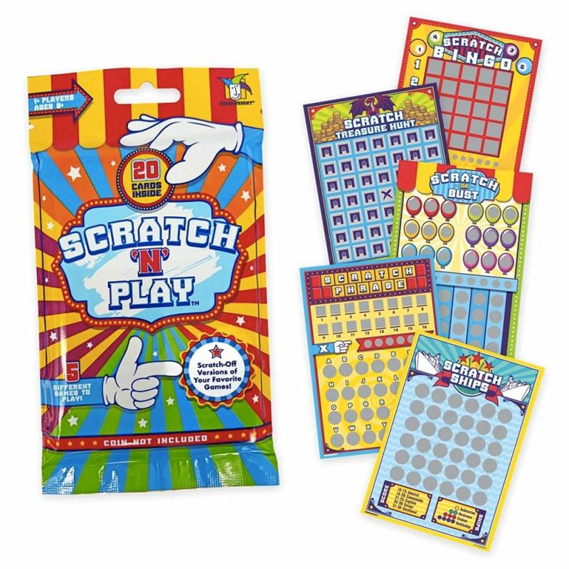 Scratch ‘n Play Classic Games Pack  |  Trinkets & Treasures Cubby Trinkets & Treasures