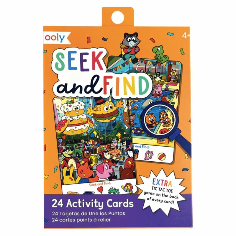 Seek And Find Activity Cards  |  Skill Building School Skill Building