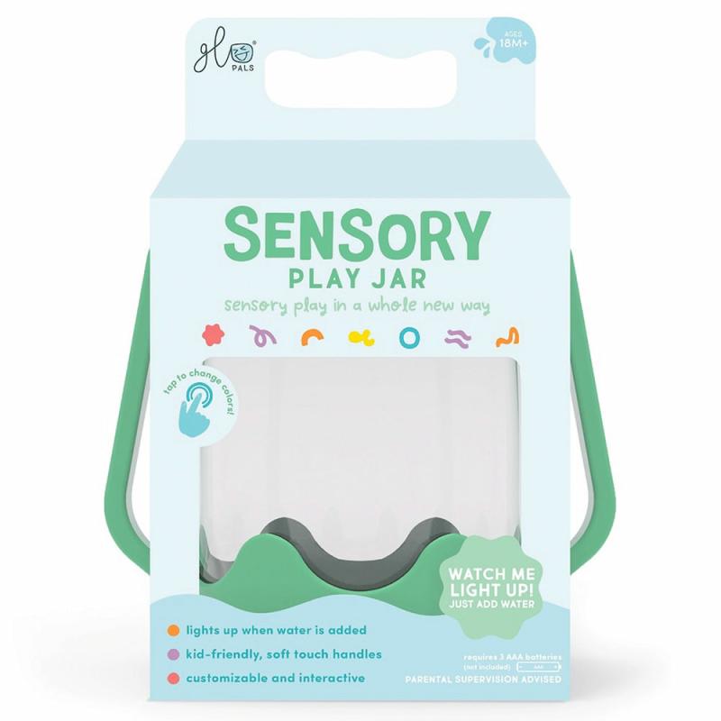 Sensory Play Jar Teal  |  Toys Dolls & Playsets Toys